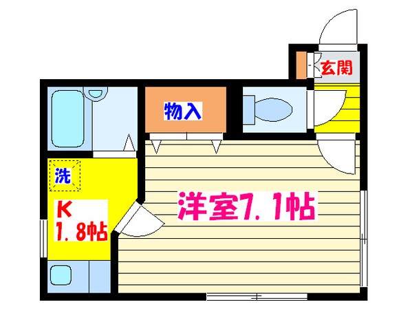 エルレーブの物件間取画像